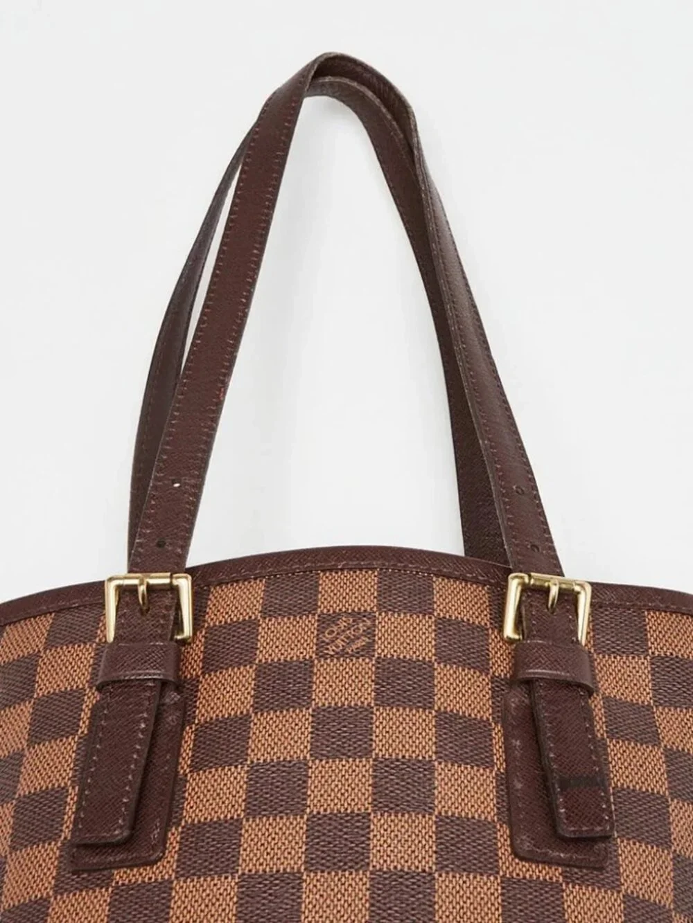 Louis Vuitton Damier Canvas Marais Bucket Bag w/o Accessories Pochette